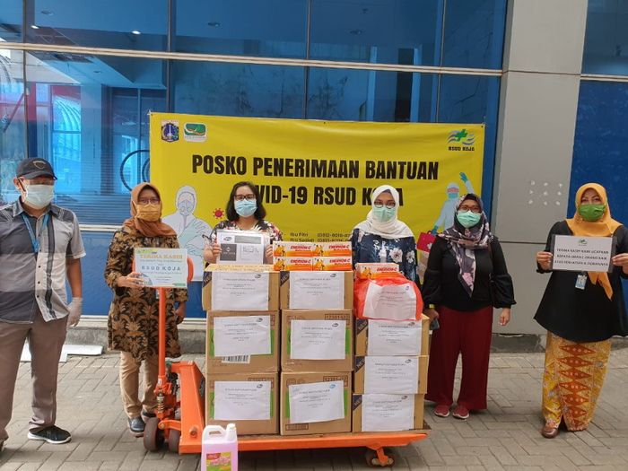 RSUD Koja menerima bantuan Program Sosial Lentera &lsquo;Bersama Menjadi Cahaya Bagi Sesama&rsquo; 