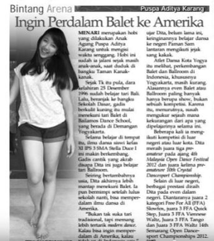 Tangkap layar koran Tribun Jogja Edisi (1/7/2014)