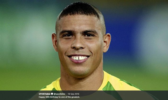 Mantan penyerang timnas Brasil, Ronaldo Nazario.