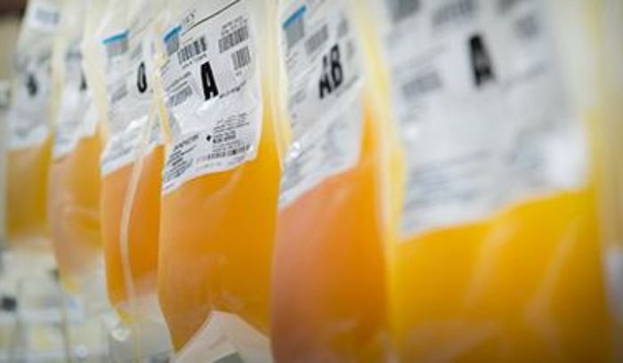 Plasma darah pasie Covid-19 