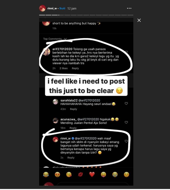 Postingan Rinni Wulandari