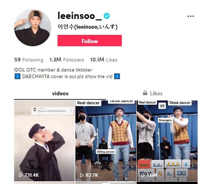 Lagu Kekeyi dipakai Lee In Soo buat main TikTok