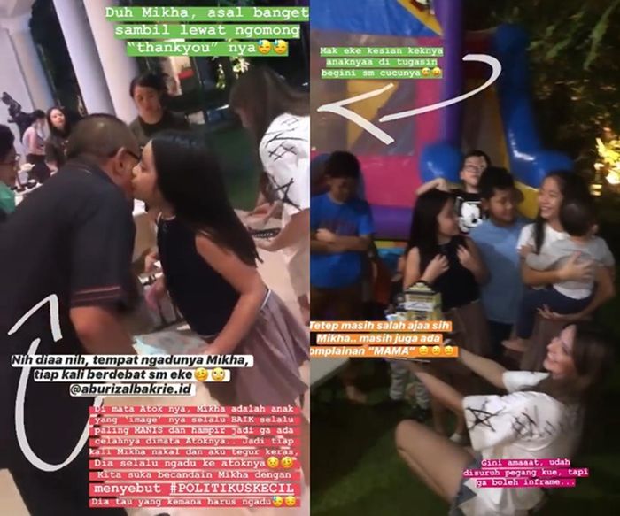 Nia Ramadhani geleng kepala dengan sikap putrinya