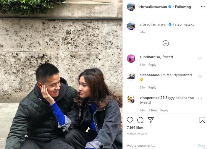 Citra dan Fabian sudah 4 tahun pacaran