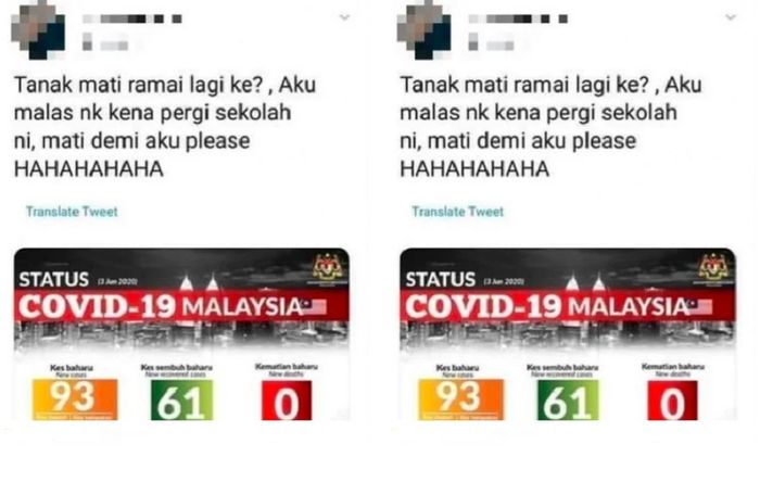 Miris Pelajar Ini Minta Korban Covid 19 Terus Berjatuhan Biar Dia Nggak Sekolah Semua Halaman Hai