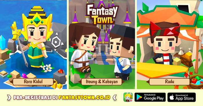 Fantasy Town Pre-Registration Stage Has Opened!