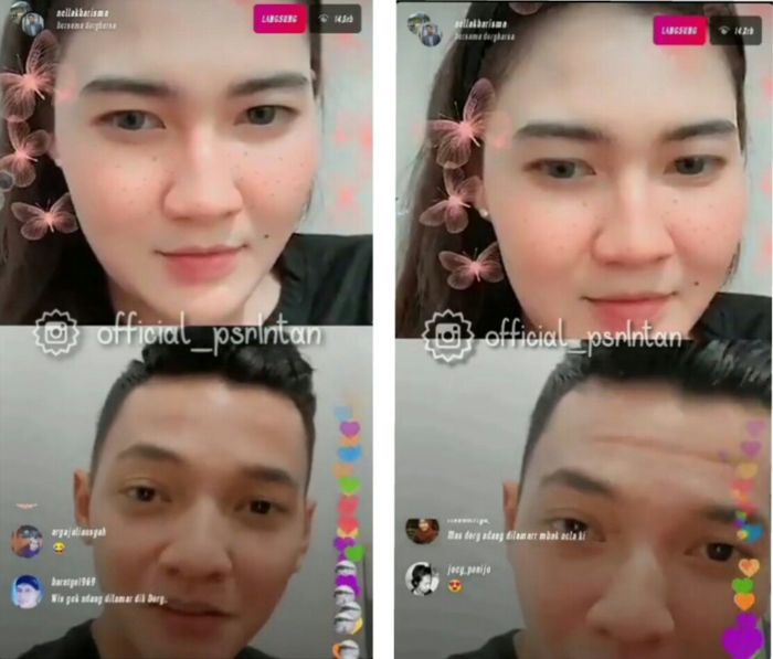 Nella kharisma saat siaran langsung bersama dory harsa