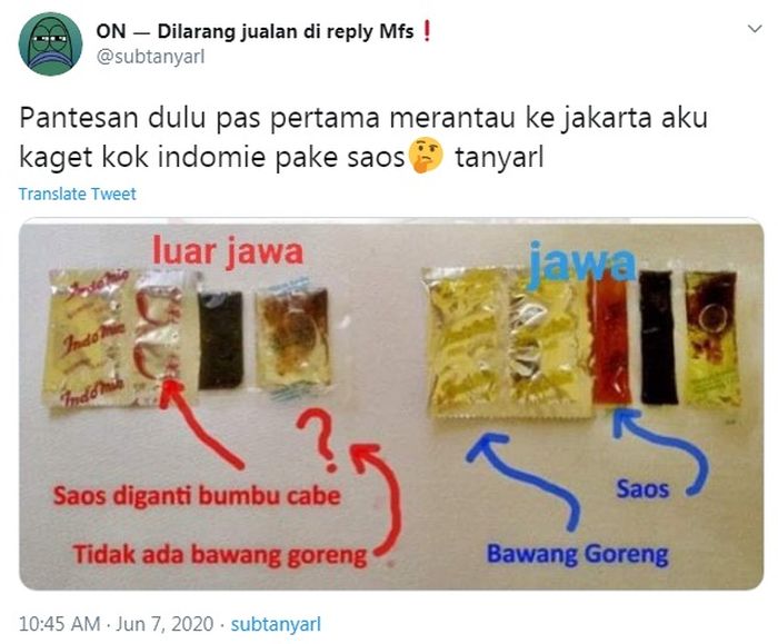 Warganet Bingungkan Foto Bumbu Indomie Goreng Ada 2 Macam Indofood Orang Jawa Lebih Suka Cabe Bentuk Saus Semua Halaman Intisari