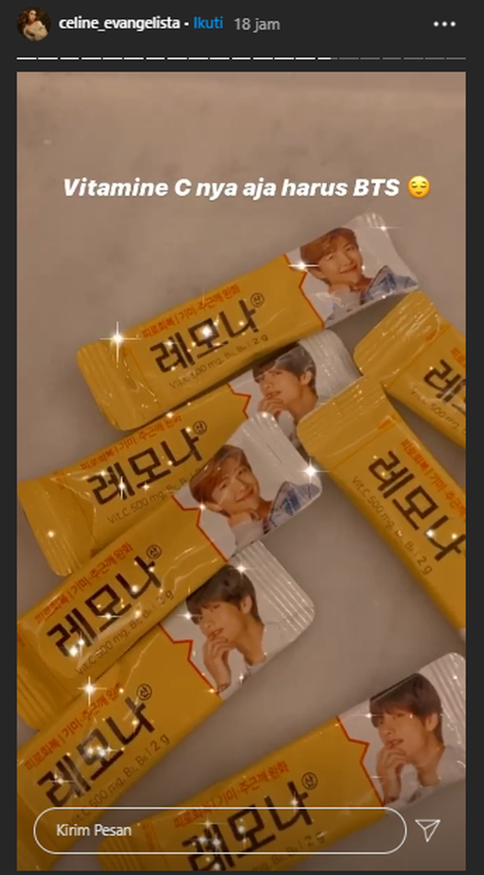 Cleine Evangelista yang negfans dengan BTS