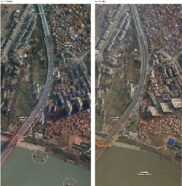 Citra satelit yang dirujuk AS jika China melakukan kebohongan menyoal corona