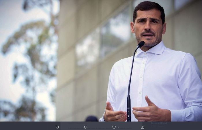 Iker Casillas mengundurkan diri dari kandidat Calon Presiden Asosiasi Sepak Bola Spanyol (RFEF).