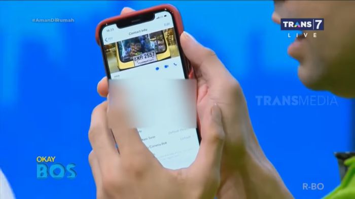 Nama kontak Jessica Iskandar di handphone Nagita Slavina