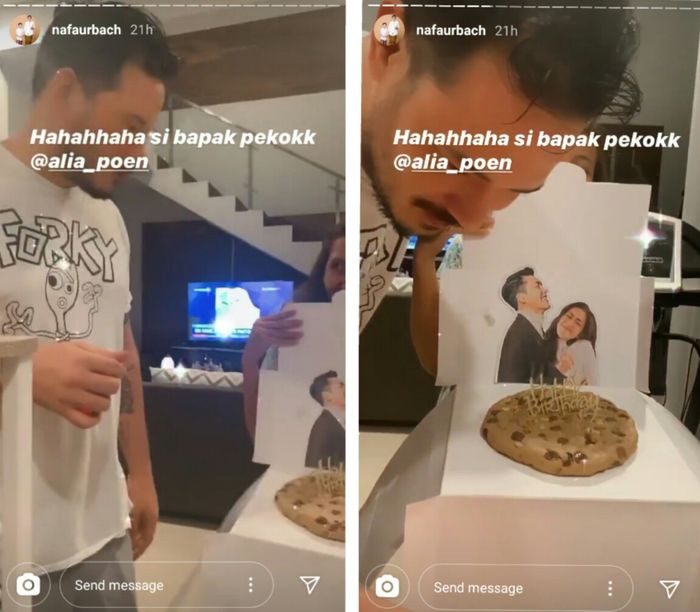 Zack lee naik pitam lihat nafa pamerkan pacar baru
