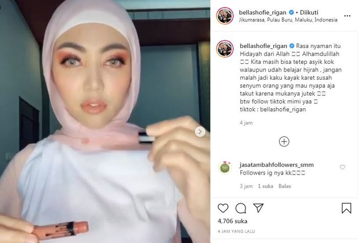 Sempat Jalani Pacaran Settingan Dengan Adjie Pangestu Bella Shofie Kini Asyik Belajar Hijrah Jangan Malah Jadi Kaku Semua Halaman Grid Id