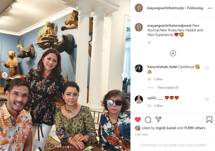 Mayangsari berkumpul bersama geng sosialitanya