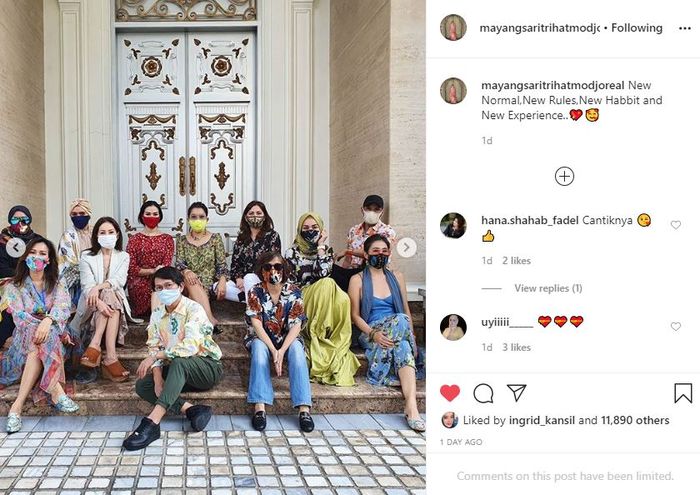 Mayangsari berkumpul bersama geng sosialitanya