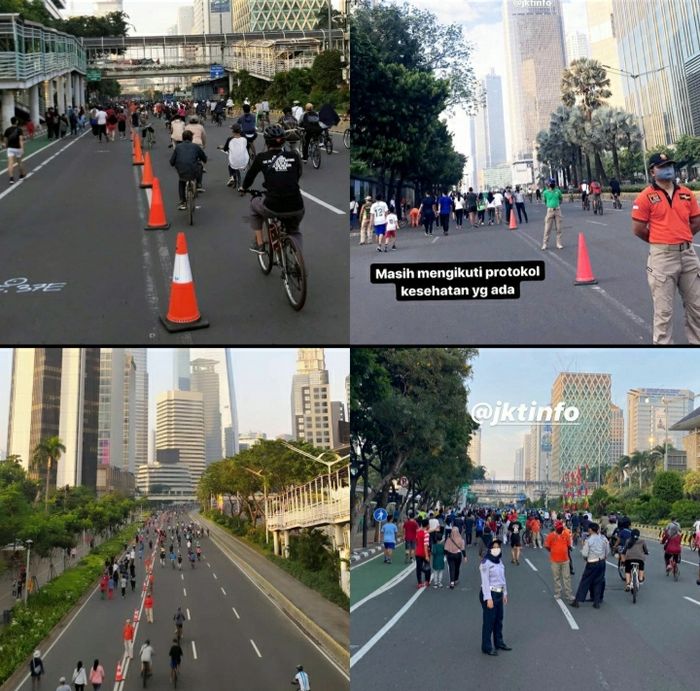 CFD Jakarta dibuka kembali