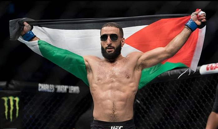 Petarung Muslim UFC asal Amerika Serikat berdarah Palestina, Belal Muhammad.