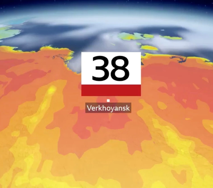 Siberia mengalami suhu terpanasnya pada Sabtu (20/6) lalu. Mencapai 38 derajat celsius.