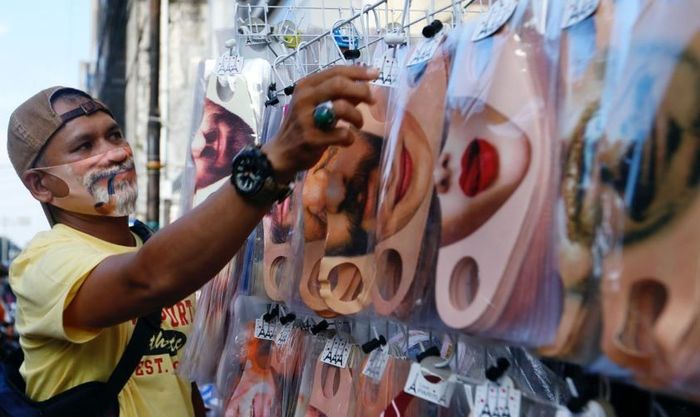  Masker Senyum  Indonesia Jadi Perbincangan di Luar Negeri 