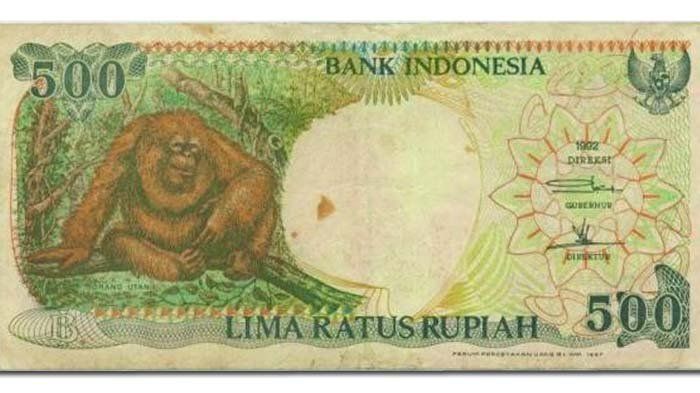 Uang kertas pecahan Rp. 500