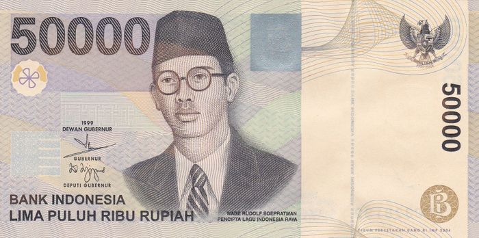 Uang kertas pecahan Rp. 50.000 