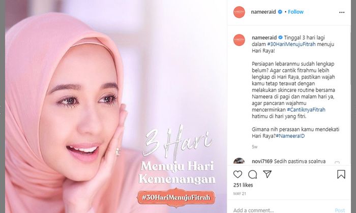 Laudya Cynthia Bella menjadi Brand Ambassador