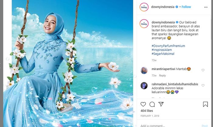 Laudya Cynthia Bella menjadi Brand Ambassador