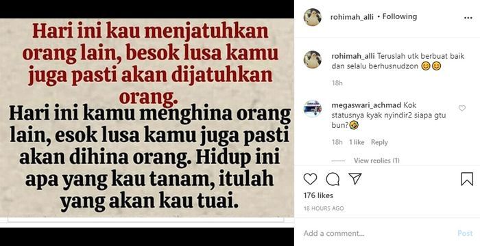 Unggahan <a href='https://jambi.tribunnews.com/tag/rohimah' title='Rohimah'>Rohimah</a>