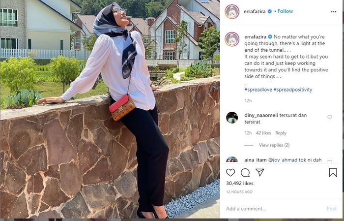 Unggahan Erra Fazira, mantan istri Engku Emran