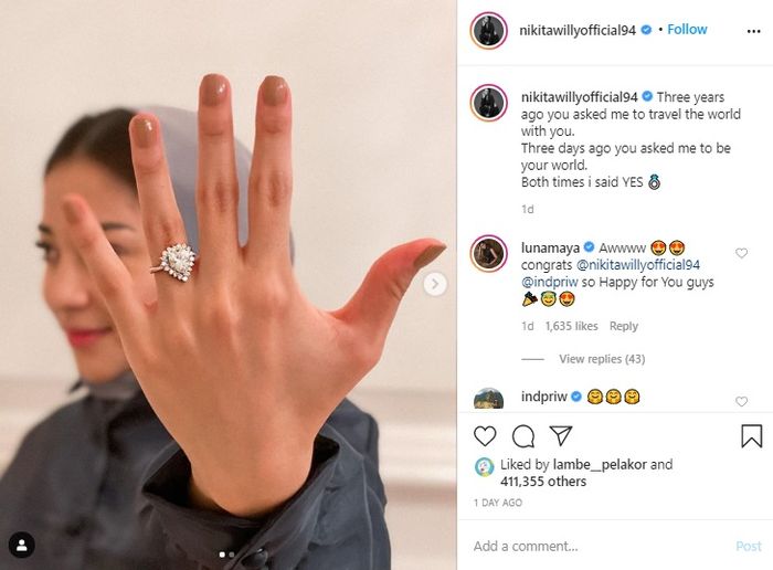 Ibunda <a href='https://jambi.tribunnews.com/tag/nikita-willy' title='Nikita Willy'>Nikita Willy</a> bicarakan soal hubungan sang anak dengan <a href='https://jambi.tribunnews.com/tag/indra-priawan' title='Indra Priawan'>Indra Priawan</a> yang ikabarkan telah lamaran   