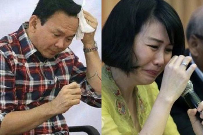 Veronica Tan dan <a href='https://kupang.tribunnews.com/tag/ahok' title='Ahok'>Ahok</a>