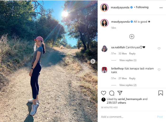 Viral IG Live Maudy Ayunda Adu Mulut, Pacarnya Muak Karena Terus Diajak Ngobrol Soal Sejarah Oxford?