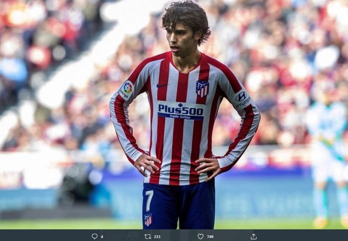 Penyerang Atletico Madrid, Joao Felix.