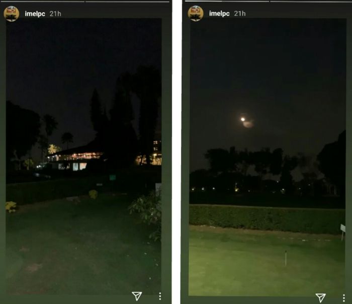 Imel PC sebut dirinya habiskan waktu seharian dilapangan golf