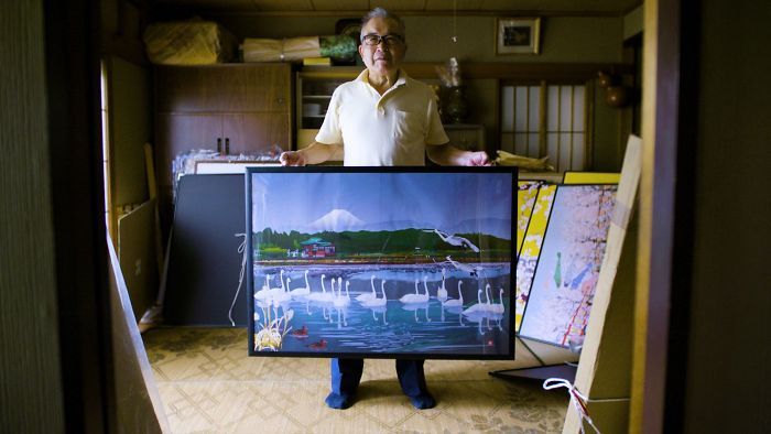 Hasil lukisan Tatsuo Horiuchi