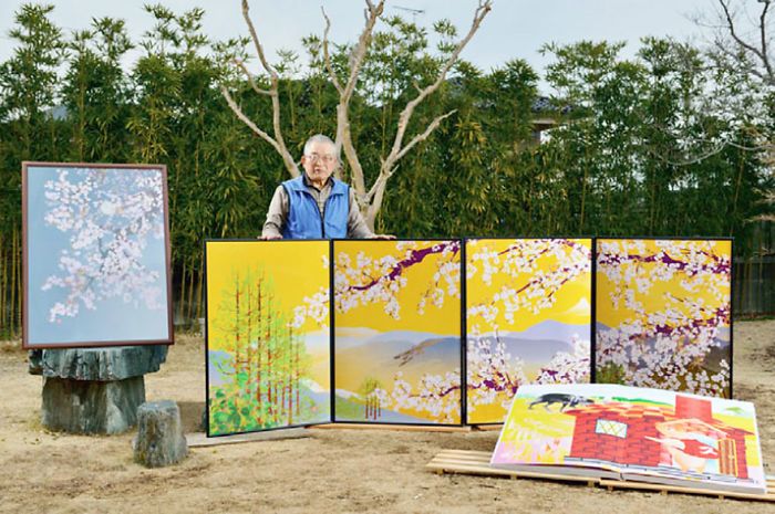 Hasil lukisan Tatsuo Horiuchi
