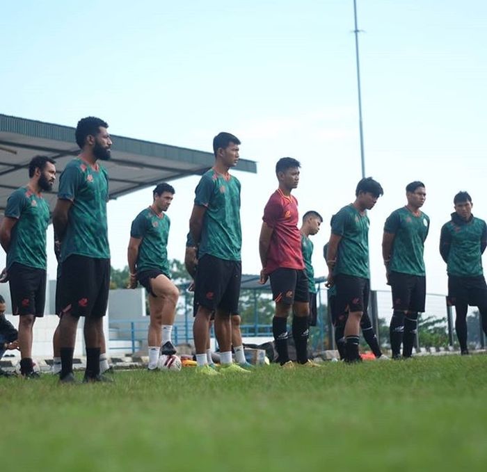 Klub Liga 1 2020, Tira Persikabo, memulai aktivitas kembali dengan menggelar sesi latihan perdana 