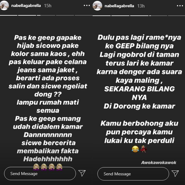 Unggahan adik <a href='https://kupang.tribunnews.com/tag/vicky-prasetyo' title='Vicky Prasetyo'>Vicky Prasetyo</a>