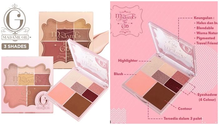 Madame Gie Madame To Go Face Palette. 
