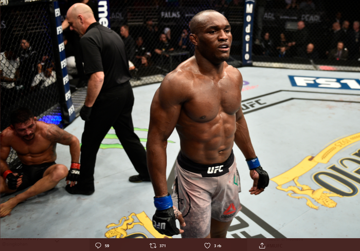 Petarung UFC asal Nigeria, Kamaru Usman.