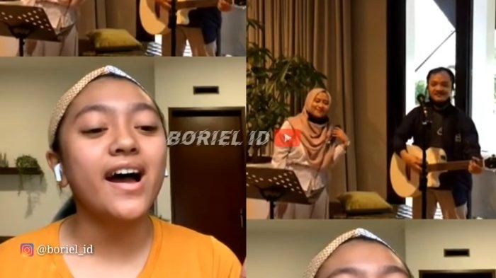 Alleia Anata saat bernyanyi lagu A Whole New World. (YouTube BORIEL ID