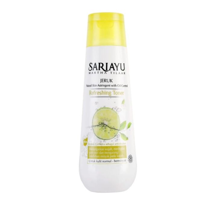 Toner Ampuh Menyembuhkan Jerawat di Bawah Rp 30 Ribu: SARIAYU Refreshing Toner Jeruk