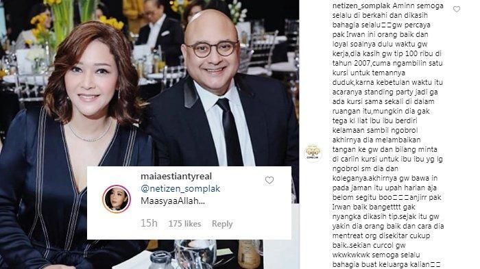 Sifat Asli Irwan Mussry Dibongkar Seseorang di Masa Lalu, Maia Estianty Langsung Buka Suara