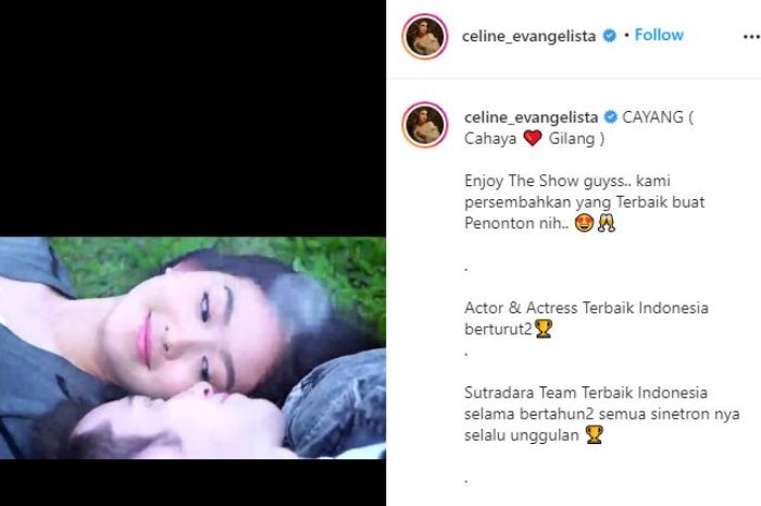 Potret mesra <a href='https://jambi.tribunnews.com/tag/stefan-william' title='Stefan William'>Stefan William</a> dan <a href='https://jambi.tribunnews.com/tag/natasha-wilona' title='Natasha Wilona'>Natasha Wilona</a> saat beradu akting dalam <a href='https://jambi.tribunnews.com/tag/sinetron' title='sinetron'>sinetron</a> terbaru.