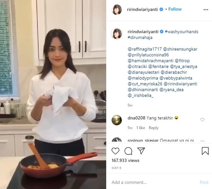 Dapur rumah Ririn