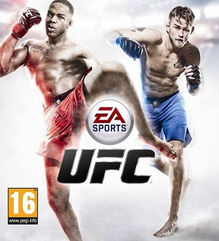 Kover gim UFC: Jon Jones dan Alexander Gustafsson.