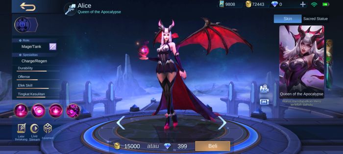 Alice Mobile Legends