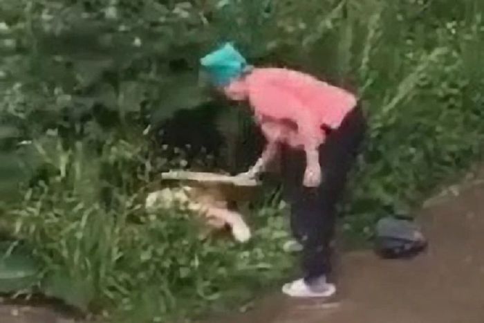 Nyonya Irina pukuli suami dan pasangan <a href='https://pontianak.tribunnews.com/tag/mesum' title='mesum'>mesum</a>nya.