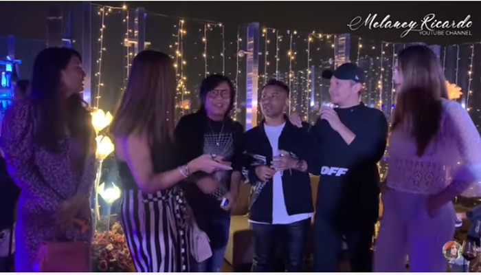 Potret Luna Maya, Gading Marten, Melaney, dan kerabat di ulang tahun Aurel.